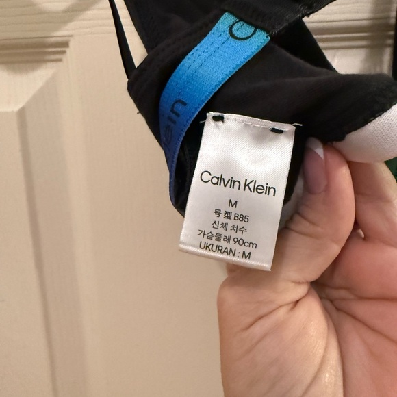 Calvin Klein Women`s Modern Cotton Pride Triangle Cup Bralette sz med - Picture 3 of 4